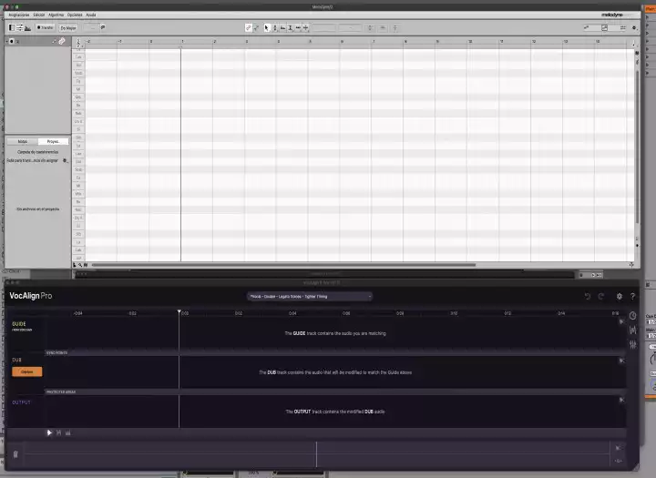 Professional editing Natural tuning + Time aligning manual editing/Vocalign Pro/Beat Detective per track 4 - 6 stems